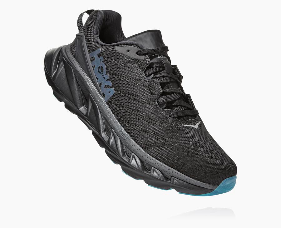 Hoka One One Elevon 2 - Women Running Shoes - Black,Australia ULS-394860